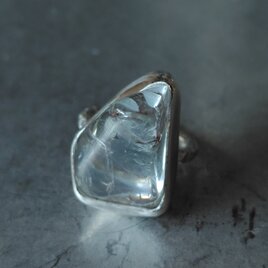 非加熱ブルートパーズシルバーリング#10