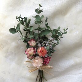 ＊new year企画＊ユーカリとバラのミニブーケ