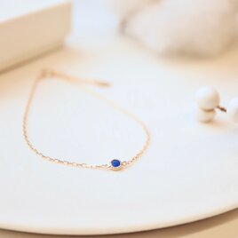 [Sot to] K10 ブレスレット（またはアンクレット） 【ラピスラズリ】