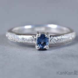 ブルースピネルのリング