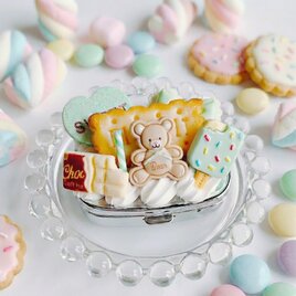 お菓子のピルケース　mint スイーツデコ　