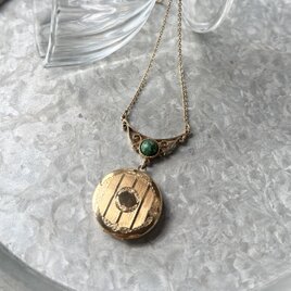 NS34-【 SARAH COVENTRY 】サラコベントリー・ヴィンテージネックレス "MEMORIES LOCKET"