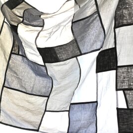 ポジャギ/永遠の布「クラウド」 127×93