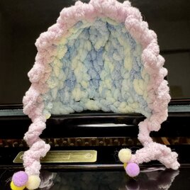 うさぎさん用ニット帽普通サイズ