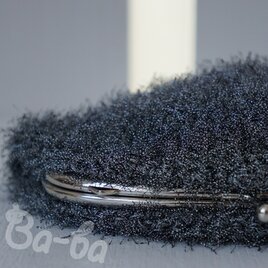 ばあば ♪ オトナなプチバッグ（SILVER SHAGGY・C1786）