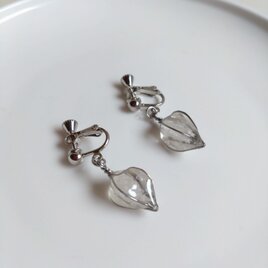 実りの種 耳飾り シルバー standardsize