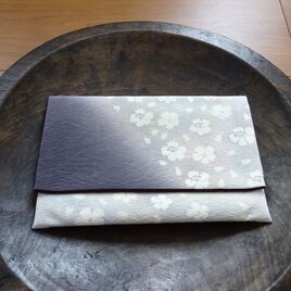 シックな桜のお懐紙入れ