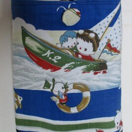 ８５８１　男の子の着物で作ったポシェット