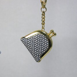 がま口のバックチャーム　キーホルダー