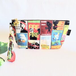 アメリカンムービーの持ち手付きペンケース(大)