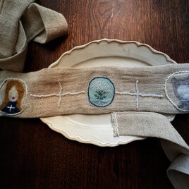 布ベルト・天使、花、猫