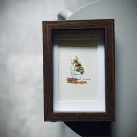 小さな絵シリーズ/ice cream原画