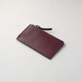 フラグメントケース/イタリアンレザー/コンパクト財布/【受注製作】