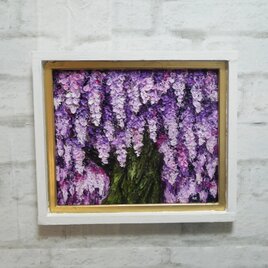 油絵 油彩 油彩画 絵 絵画【藤】