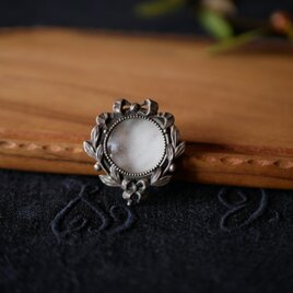 リボン　ボタニカル　アンティークブローチ　ブロカント　ブロカントのある暮らし