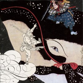 申年02-Koji Nagai’s collage series in 十二支