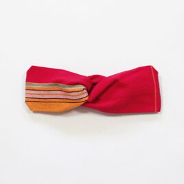 淡い彩り、優しい風合い。キコイのヘアターバン 幅広 ふっくら ボリューム ヘアターバン