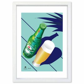リゾート　ビール　送料無料 　あらゆるお部屋のポスター　イラスト　ポスター　アートポスター　アート/sei検索新着順　3898