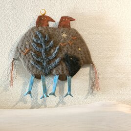 満月ではないけれど ｜ 壁飾り