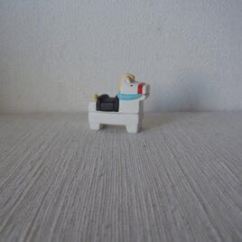 陶器製　干支香合（午うま）