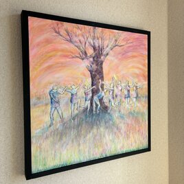 オリジナル絵画作品　タイトル／ アルペングロー