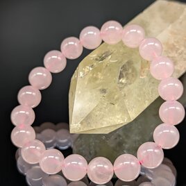 【縁結び・良縁・癒し・高品質】ローズクォーツ 10mm ブレスレット