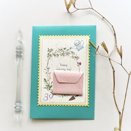 封筒つきカードP×T〜with a tiny letter