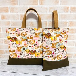 レッスンバッグ＆シューズケース　２点セット　【アニマルブレッド】