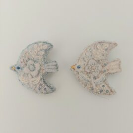 ご依頼主さま専用　とりブローチたち