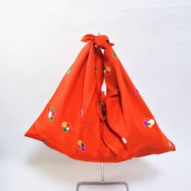 着物地リメイク　あずま袋　エコバッグ