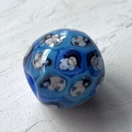 とんぼ玉「ダビンチとミケランジェロ（大）」　