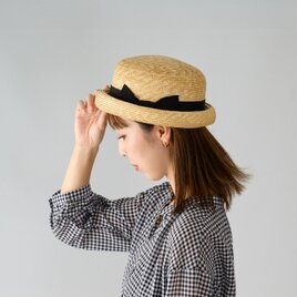 Abella アベラ 麦わら帽子 58cm ナチュラル [UK-H159-NA-M]