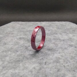 【緋銅】市松模様のリング