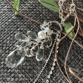 [新規出店記念｜初回購入10％OFF　2月14日まで]  キラキラ光雫チャーム　透明