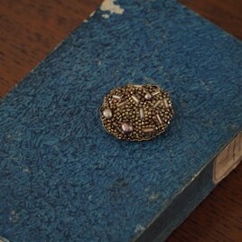 ブローチ　星空