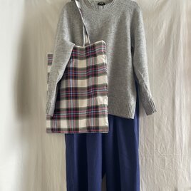 ビッグショルダーバッグ✴︎コットン