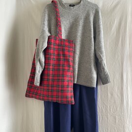 ビッグショルダーバッグ✴︎コットン