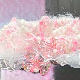 うさぎさん用もこもこかわいいケープ