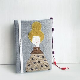 女の子のブックカバー A5サイズ