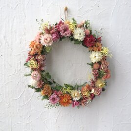 (再販2）Spring  Wreath（風の通り道）