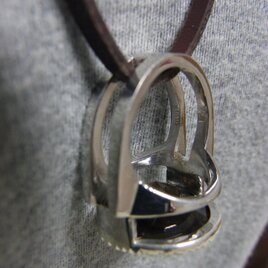 スモーキークォーツペンダント、たまに指輪