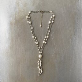 Vintage 90s-00s USA retro swing pearl necklace necklace