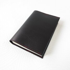 文庫本サイズ対応《ピッグスキン》一枚革のブックカバー・0710