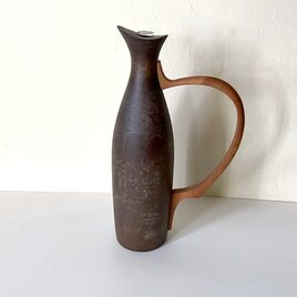 一輪挿し　トチの木　鉄媒染