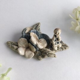 パンジー　ちびっこ　【花といっしょ】