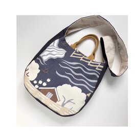 2way  斜め掛けバッグ　ショルダーバッグ　農場の風景