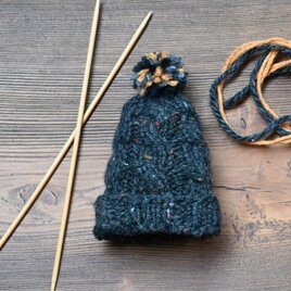 【ニットブローチ】帽子型　item64