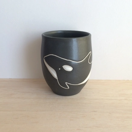 フリーカップ（シャチ）