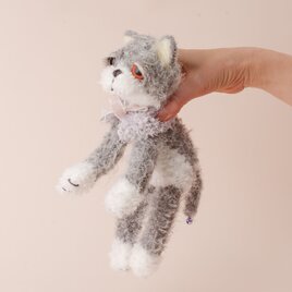 癒されネコのあみぐるみ<miniサイズ>こねこのカカちゃん