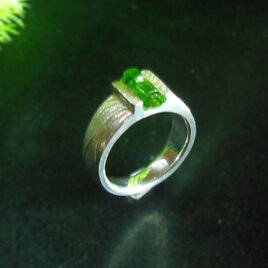 グリーントルマリン　リング